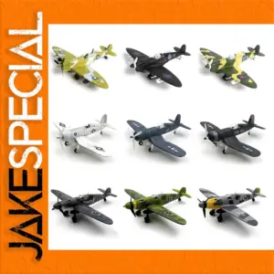 1/48 Scale WW2 Military Fighter Model Set