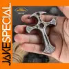 Tactical Defense Cross Pendant for Outdoor Use