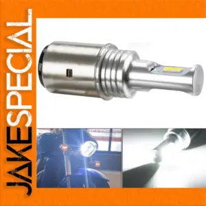 BA20D LED Motorcycle Headlight Bulb 6000K 850 Lumens