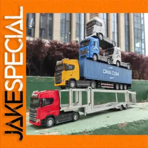 1:50 Scale Diecast Truck Model with Sound Light