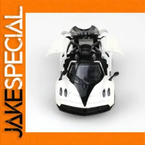 Alloy Sports Car Model Black and White Design