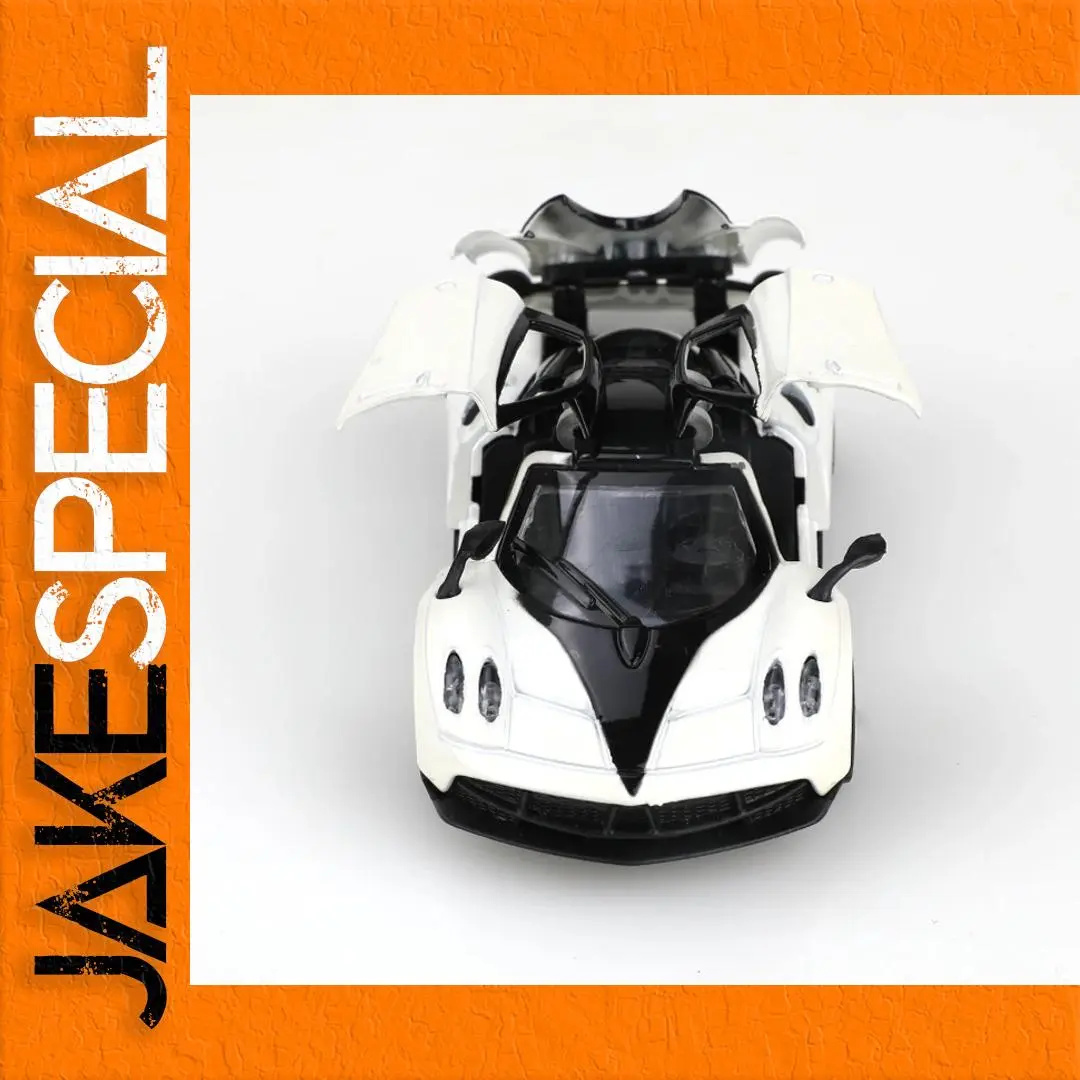 Alloy Sports Car Model Black and White Design 1 Alloy Sports Car Model Black and White Design