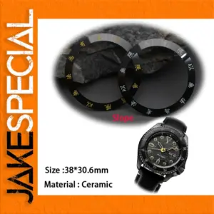 38mm Ceramic Bezel Insert for SKX007 and More