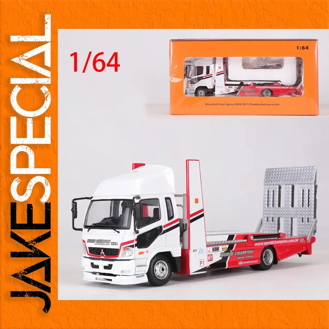 Diecast 1/64 Mitsubishi Double Deck Tow Truck 1 Diecast 1/64 Mitsubishi Double Deck Tow Truck
