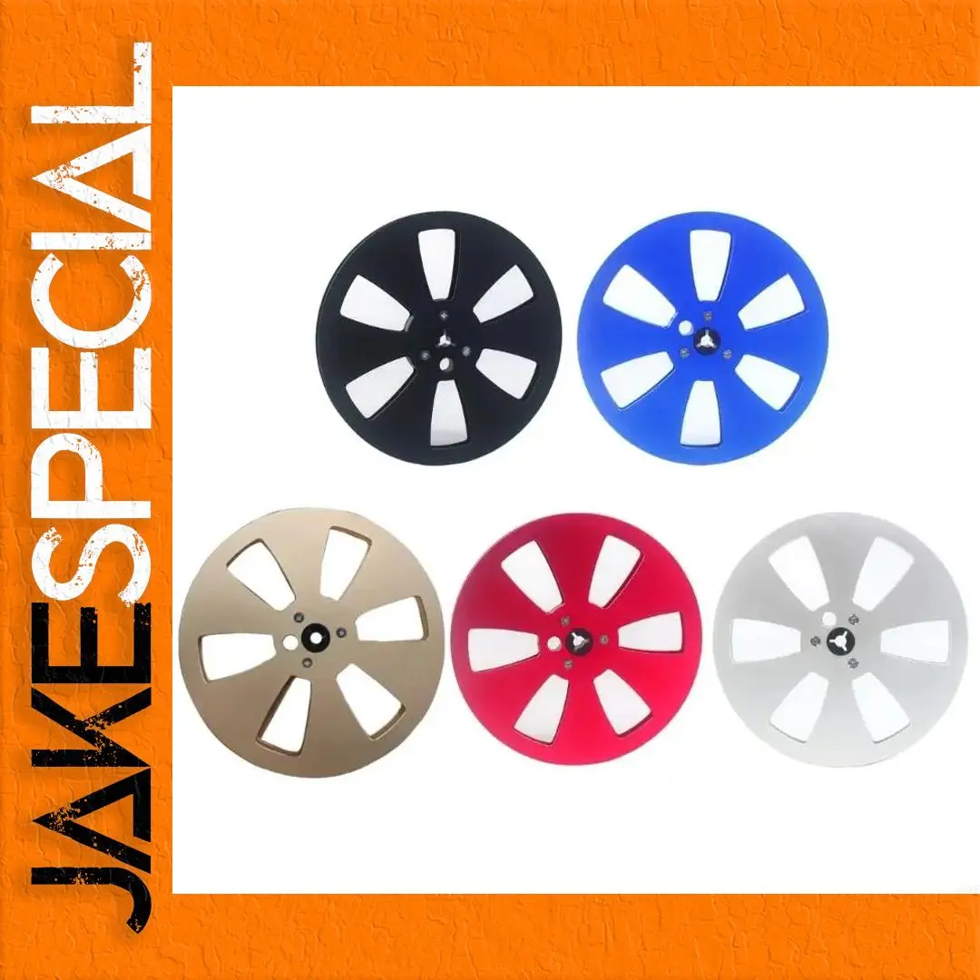 7-Inch Aluminum Recording Reel for 1/4 Inch Tape 1 7-Inch Aluminum Recording Reel for 1/4 Inch Tape