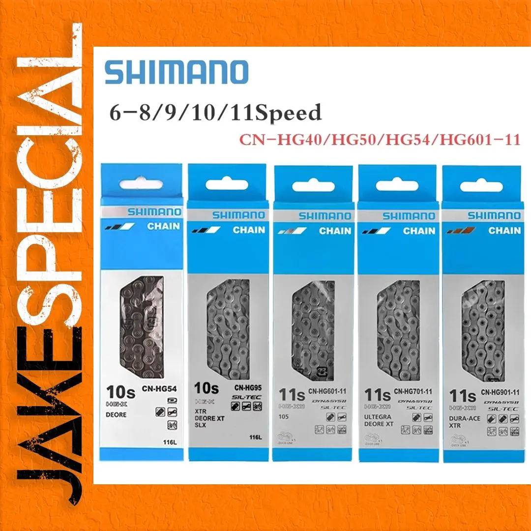 Shimano Bicycle Chain for 9, 10, 11-Speed Systems 1 Shimano Bicycle Chain for 9, 10, 11-Speed Systems