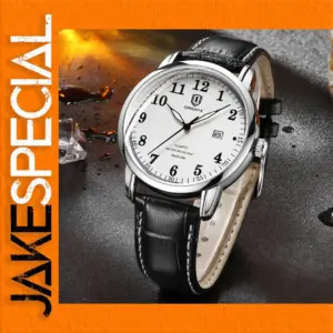 2025 Men's Quartz Watch with Date Window