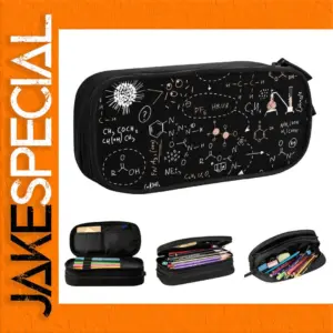 Stylish Chemistry Pencil Case for School Supplies