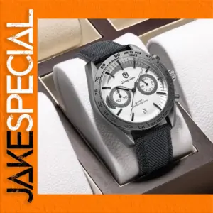 Elegant Quartz Watch with Chronograph Function