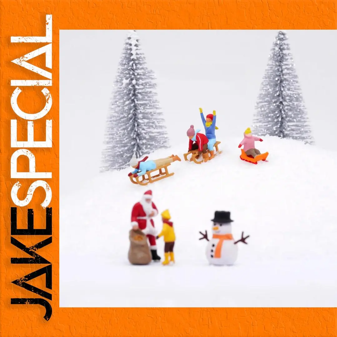 Winter Wonderland Resin Miniature Diorama Set 1 Winter Wonderland Resin Miniature Diorama Set