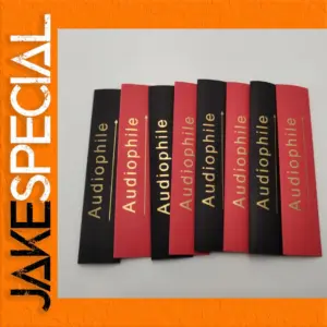 Audiophile Heat Shrink Tubes - 75mm, 8-100 pcs