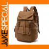 Vintage Canvas Laptop Backpack for Daily Use
