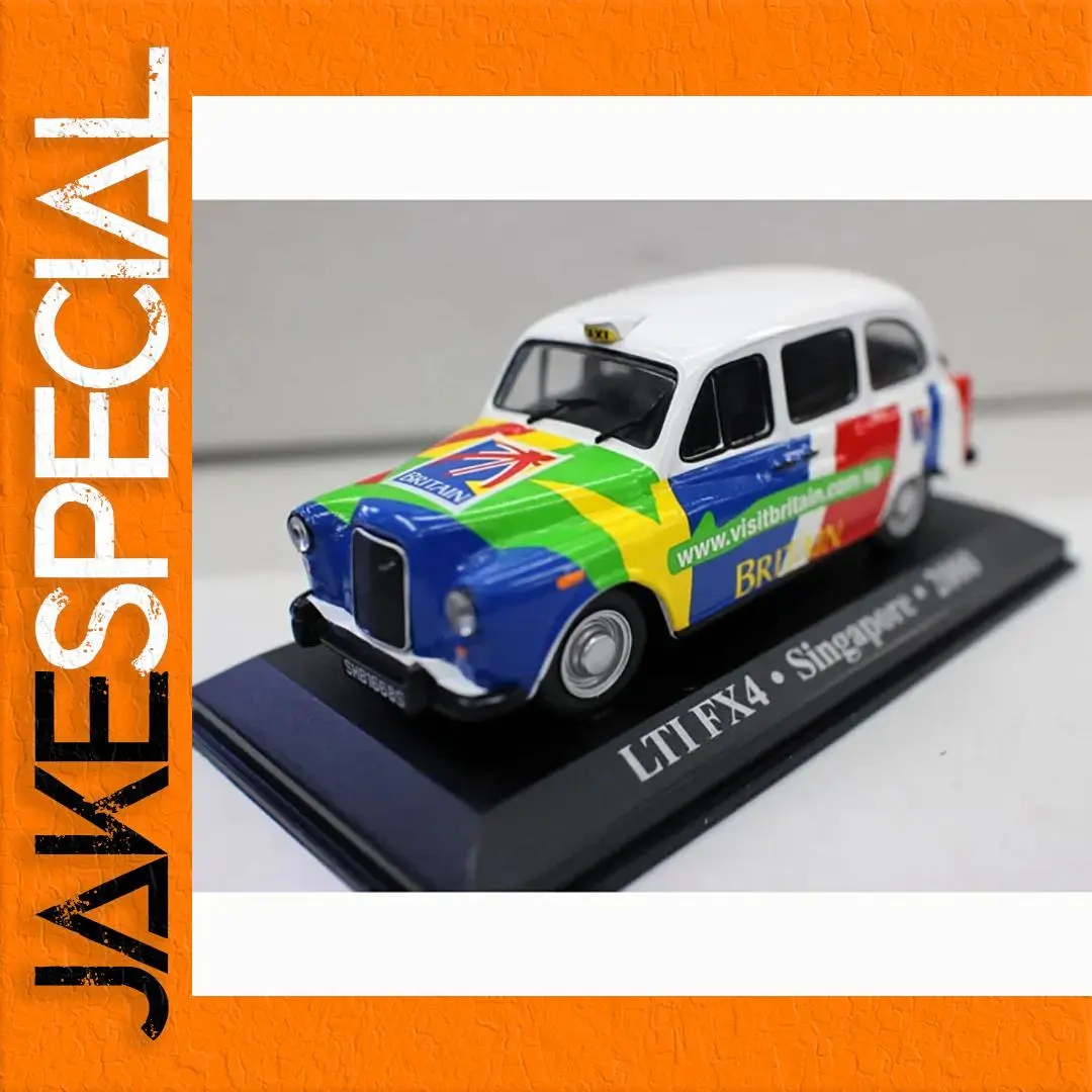 LTI FX4 Singapore Taxi Diecast Model Collectible 1 LTI FX4 Singapore Taxi Diecast Model Collectible