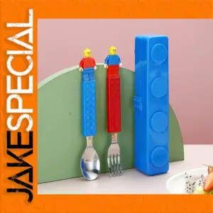 Colorful Fork and Spoon Set for Kids