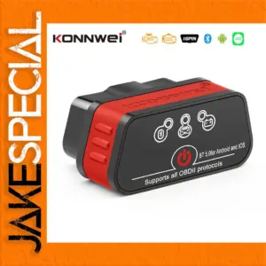 KONNWEI ELM327 V1.5 OBD2 Scanner with Bluetooth
