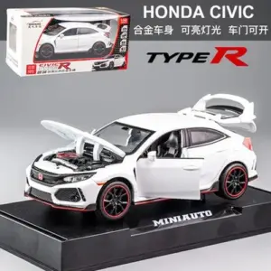 1:32 Honda Civic Type-R Diecast Model Car 21 d1959d3016a9404b84808d73 upscaled