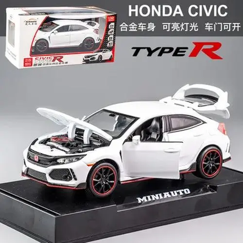 1:32 Honda Civic Type-R Diecast Model Car 10 1:32 Honda Civic Type-R Diecast Model Car - Image 10