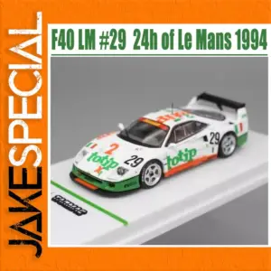Tarmac Works 1/64 Scale F40 LM #29 Model