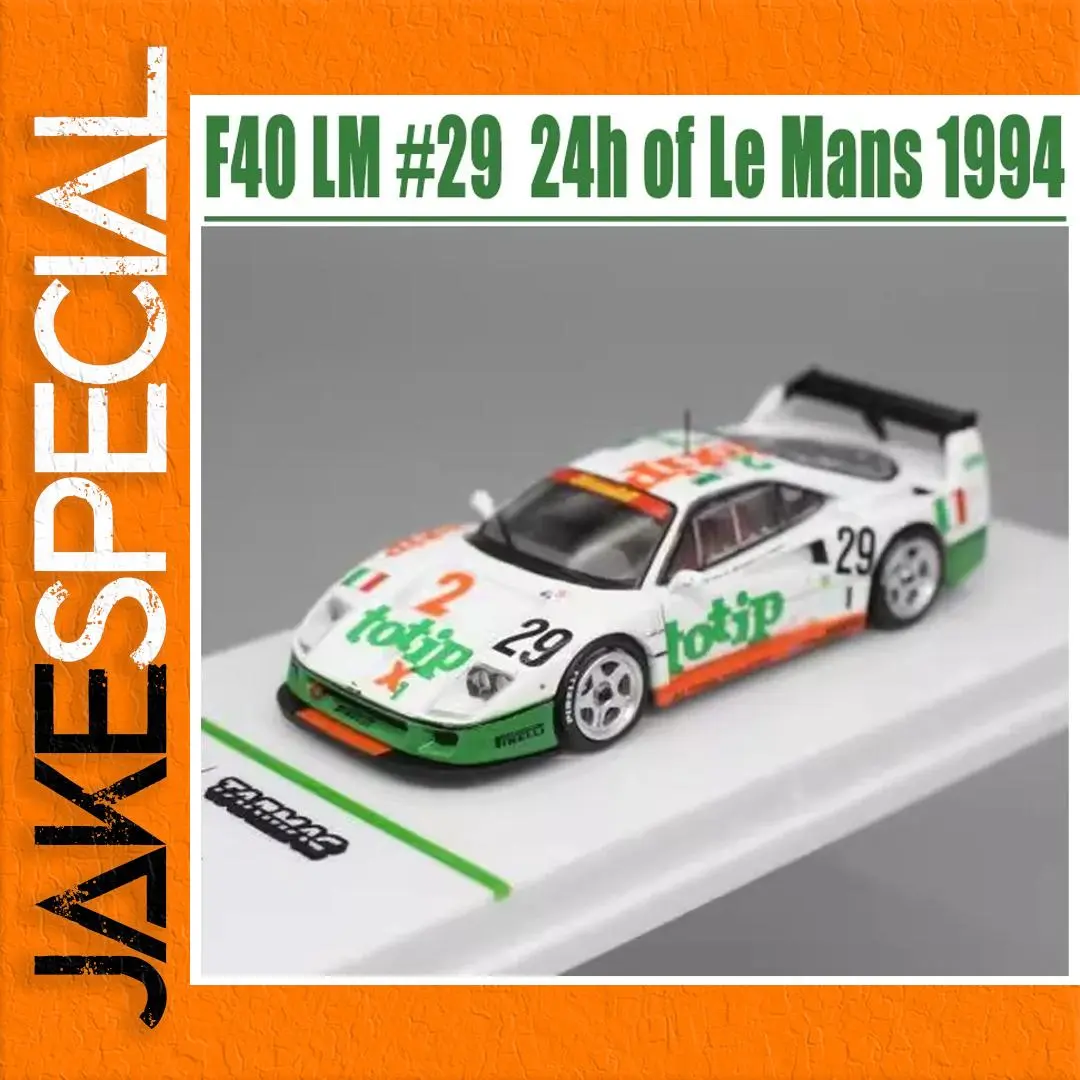 Tarmac Works 1/64 Scale F40 LM #29 Model 1 Tarmac Works 1/64 Scale F40 LM #29 Model