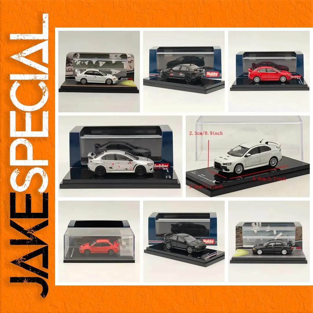 Mitsubishi Lancer Evolution Diecast Car Set 1 Mitsubishi Lancer Evolution Diecast Car Set