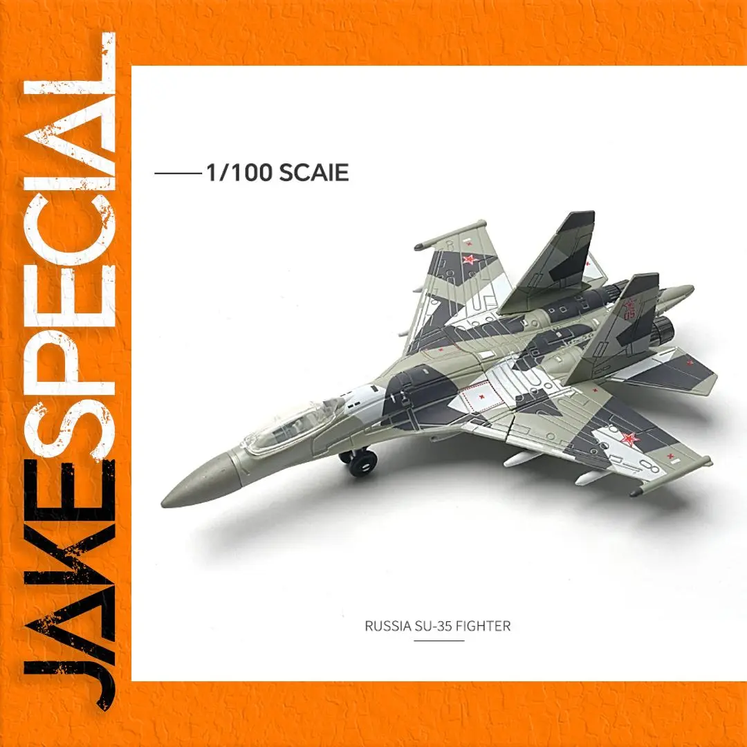 1:100 Scale SU-35 Model Assembly Replica 1 1:100 Scale SU-35 Model Assembly Replica