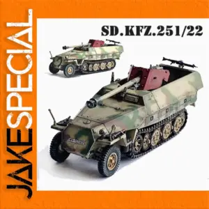 German Sd.Kfz. 251/22 Half-track Model 1/72 Scale