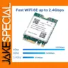 Wi-Fi 6E Realtek RTL8852CE Network Card 5374Mbps