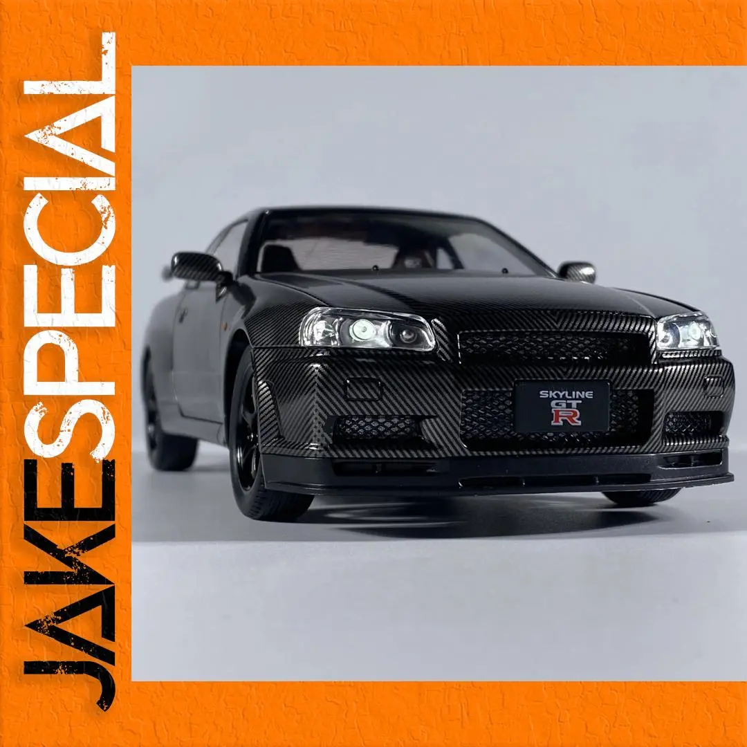 Nissan GTR R34 Skyline 1:24 Diecast Model 1 Nissan GTR R34 Skyline 1:24 Diecast Model
