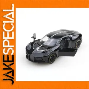 Simulated Alloy Sports Car Model with Detail