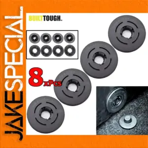 VW & Skoda Car Carpet Mat Clamps Set