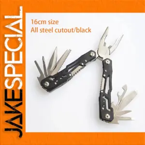 Multifunctional Folding Pliers for Outdoor Use