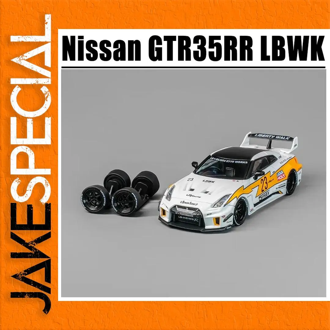 Nissan GTR35RR LBWK 1/64 Diecast Model 1 Nissan GTR35RR LBWK 1/64 Diecast Model