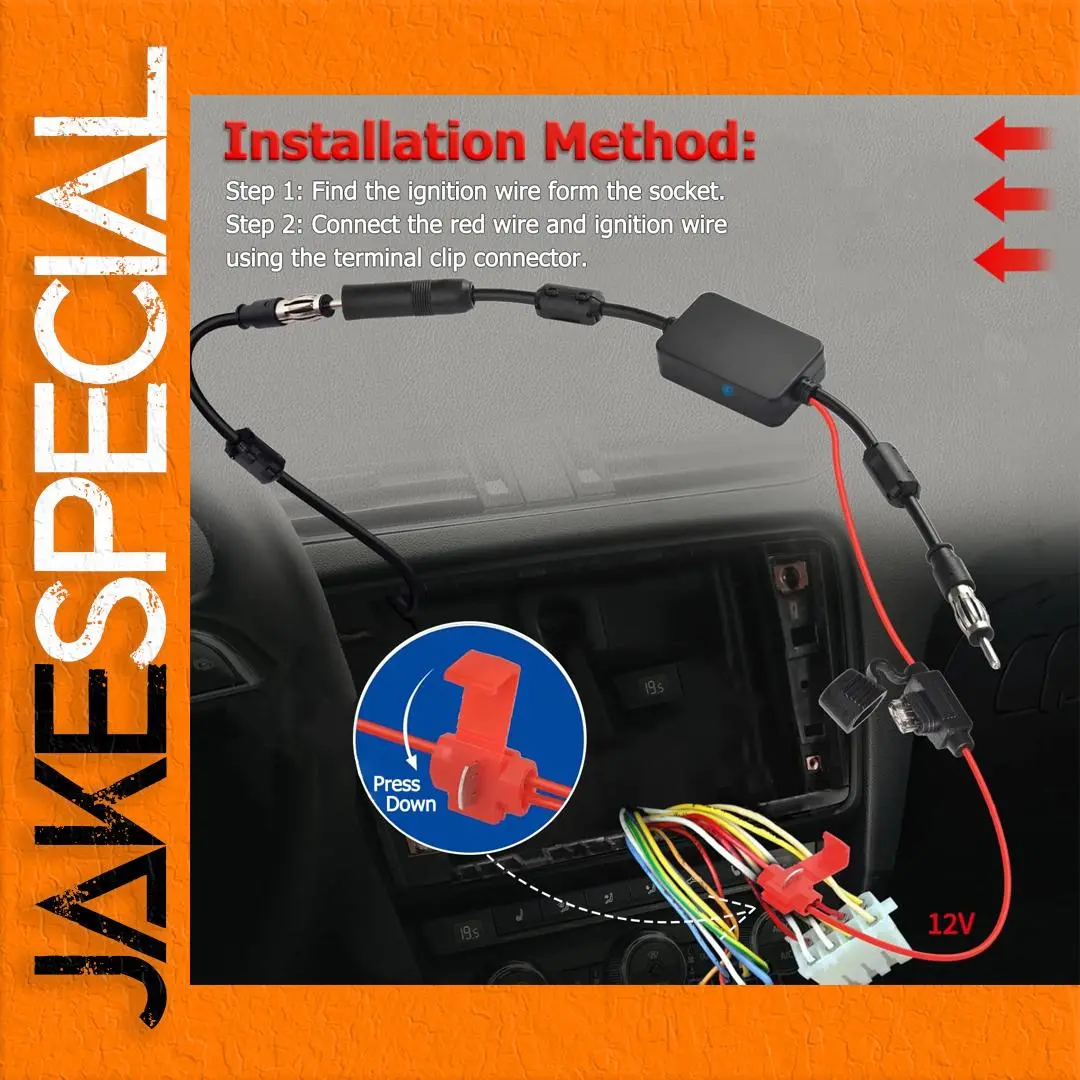 Universal FM Signal Amplifier for Car Radios 1 Universal FM Signal Amplifier for Car Radios