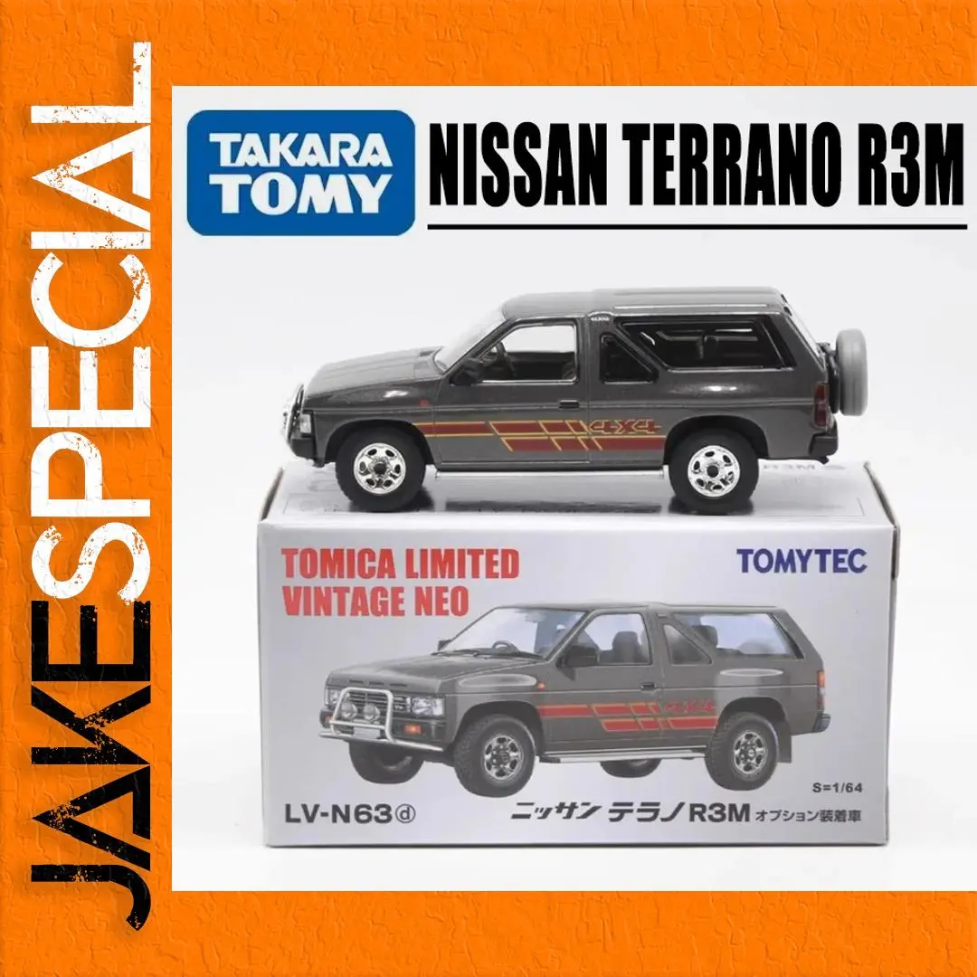 TAKARA TOMY Nissan Terrano R3M Diecast Model 1 TAKARA TOMY Nissan Terrano R3M Diecast Model