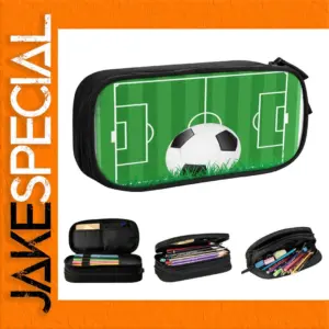 Soccer Football Pencil Case in Vibrant Colors