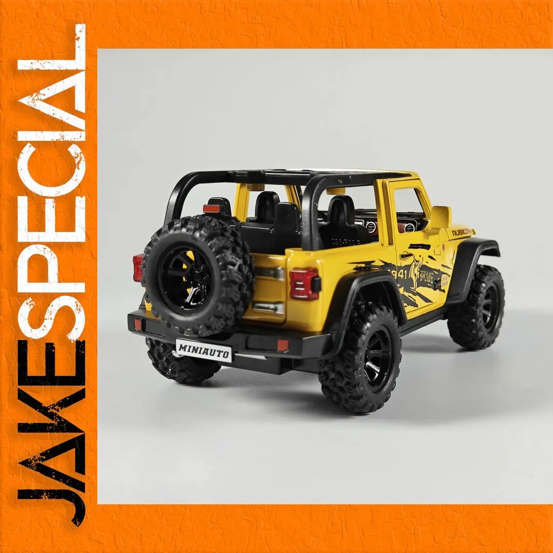 1:32 Scale Jeep Wrangler Rubicon Diecast Model 1 1:32 Scale Jeep Wrangler Rubicon Diecast Model