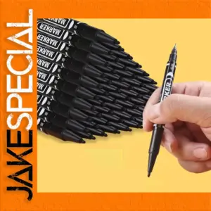 12-Color Twin Tip Permanent Art Markers Set