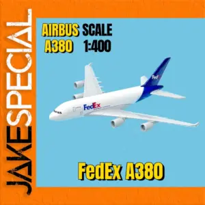 FedEx A380 1:400 Scale Diecast Model