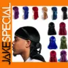 Unisex Golden Velvet Turban Hat in Multiple Colors