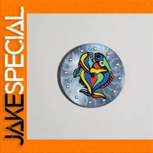 Luminous Cartoon Fish Watch Dial 28.5mm