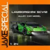 Lamborghini Essenza SCV12 1:24 Diecast Model