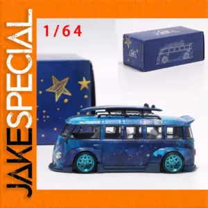 Diecast 1/64 VW T1 Van Model Car