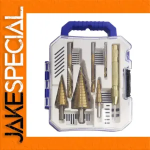 7-Piece HSS Step Drill Bit Set