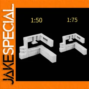 Miniature Kitchen Cupboard Model Set 1:50 1:75