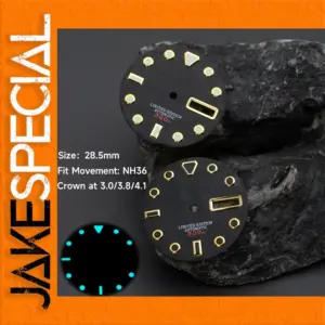 28.5mm Rugged Men's Watch Dial Upgrade