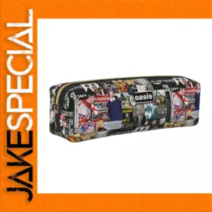 Oasis Rock Collage Trendy Pencil Case
