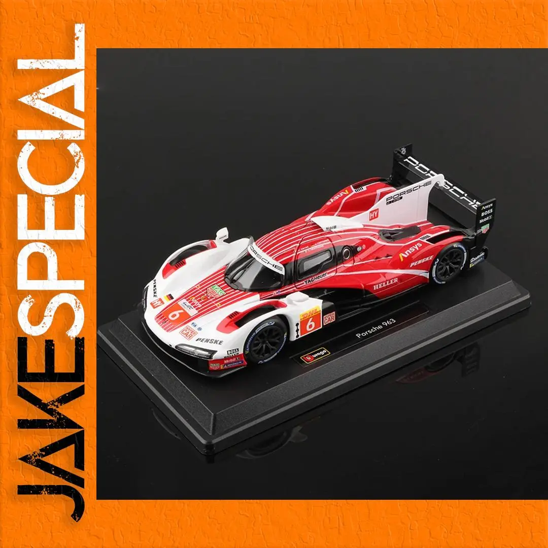 Bburago 1:24 Porsche 963 Diecast Model Car 1 Bburago 1:24 Porsche 963 Diecast Model Car