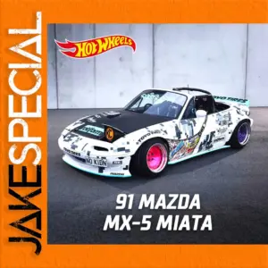 HotWheels 1:64 Mazda MX-5 Miata Model Car