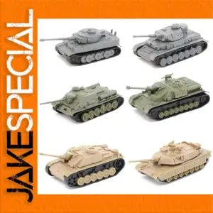 4D Model WWII Tank Assembly Kit Set
