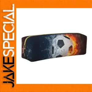 Sporty Soccer Pencil Case in Various Colors